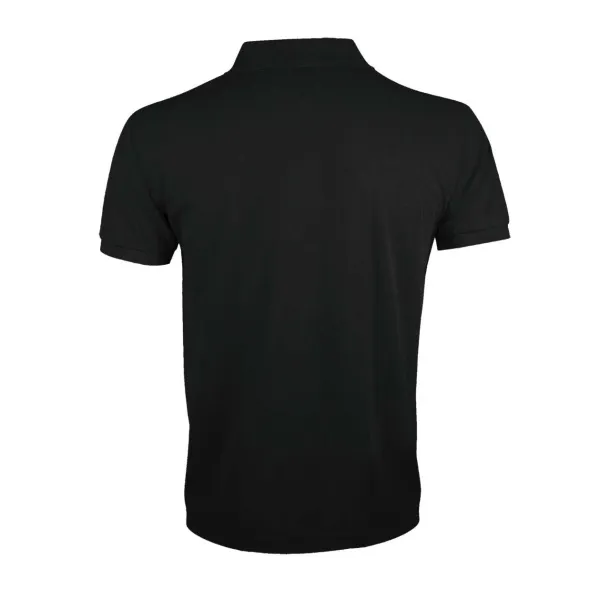 SOL'S PRIME MEN polipamučna polo majica, 200 g/m2 - SOL'S Crna