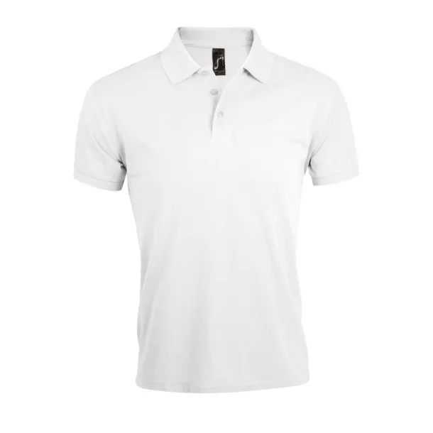 SOL'S PRIME MEN polipamučna polo majica, 200 g/m2 - SOL'S Bijela