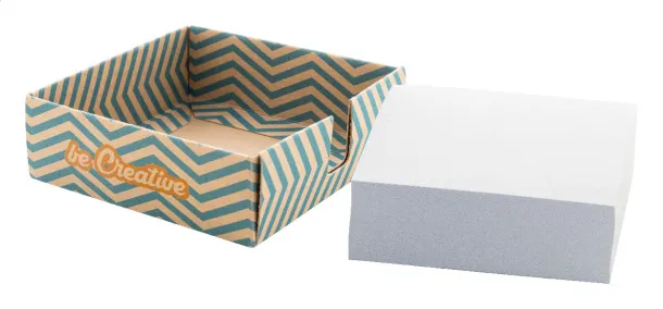 Notty Eco custom memo cube Natural