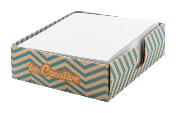 Notty Eco custom memo cube Natural