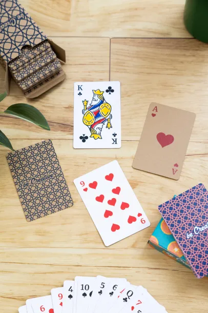 CreaCard Eco personalizirane igraće karte Prirodna