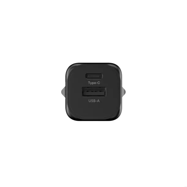 Urban Vitamin Monterey RCS recycled plastic 20W GAN charger - Urban Vitamin Black 