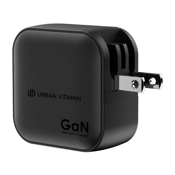 Urban Vitamin Santa Cruz GAN punjač 70W od RCS rplastike - Urban Vitamin Crna 