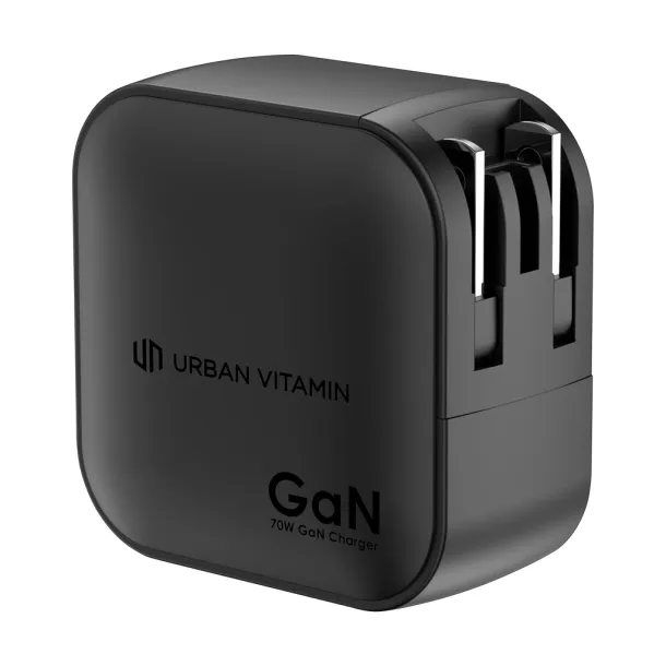 Urban Vitamin Santa Cruz GAN punjač 70W od RCS rplastike - Urban Vitamin Crna 