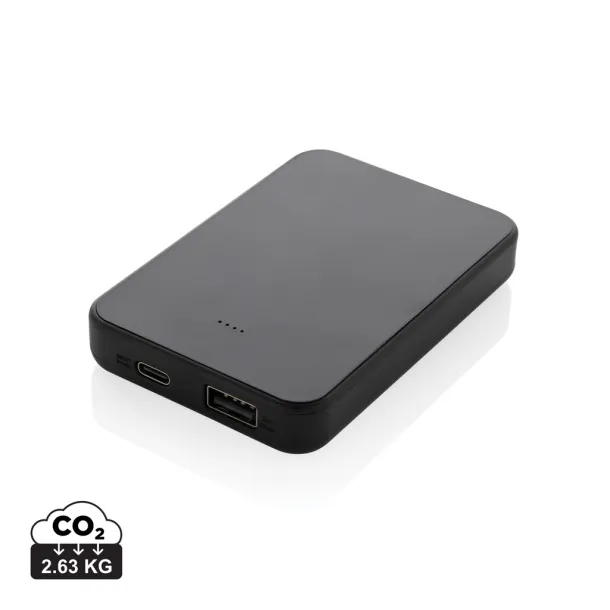 Boostcore prijenosna baterija od 5.000 mAh s USB C priključkom od RCS rplastike - XD Collection Crna 