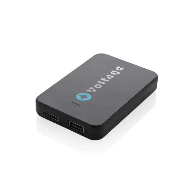 Boostcore prijenosna baterija od 5.000 mAh s USB C priključkom od RCS rplastike - XD Collection Crna 