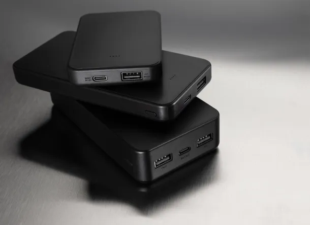 Boostcore RCS recycled plastic powerbank 10.000mAh USB C - XD Collection Black 