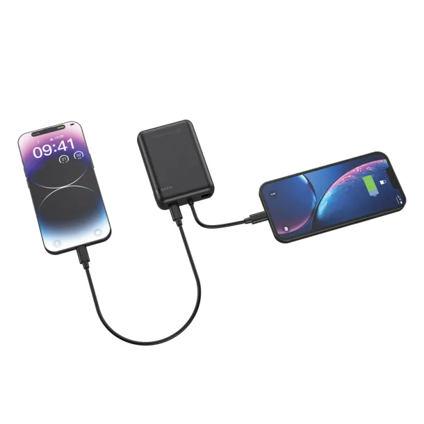 Urban Vitamin Fullerton prijenosna baterija od 10.000 mAh PD 20W s RCS certifikatom - Urban Vitamin Crna 