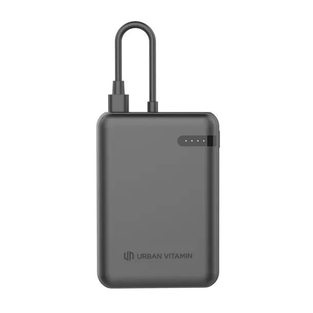 Urban Vitamin Fullerton prijenosna baterija od 10.000 mAh PD 20W s RCS certifikatom - Urban Vitamin Crna 
