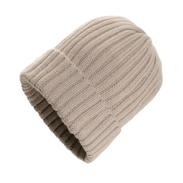 Kennedi AWARE™ Polylana® beanie with large rib - XD Collection desert