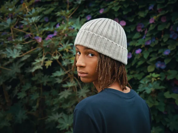 Kennedi AWARE™ Polylana® beanie with large rib - XD Collection brown 