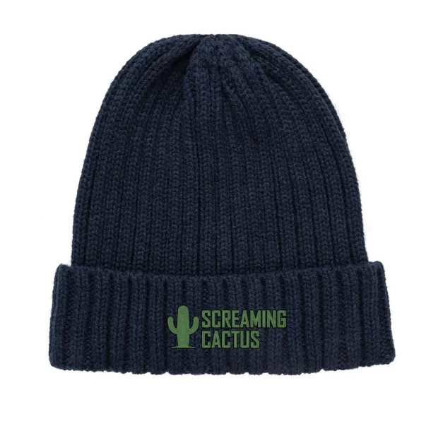 Kennedi AWARE™ Polylana® beanie with large rib - XD Collection blue 