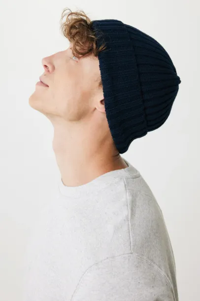 Kennedi AWARE™ Polylana® beanie with large rib - XD Collection navy