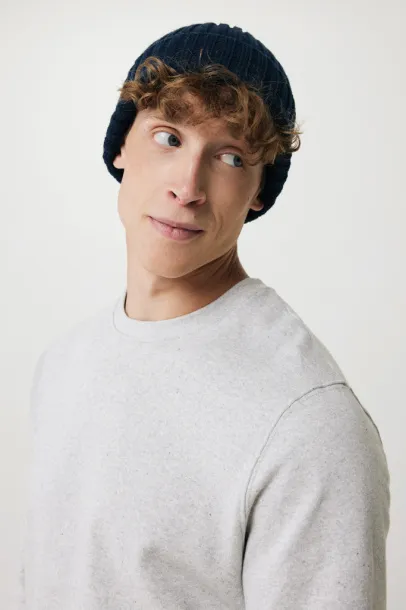 Kennedi AWARE™ Polylana® beanie with large rib - XD Collection blue 