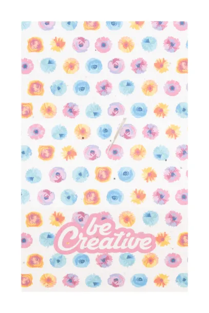 CreaStick Combo Sign Seed custom sticky notepad White