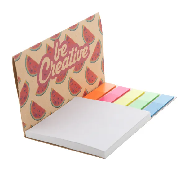 CreaStick Combo Sign Eco custom sticky notepad Natural