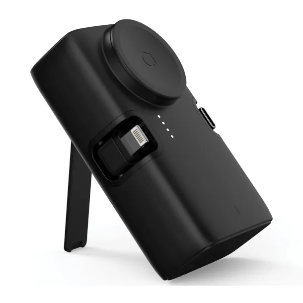 Urban Vitamin San Diego prijenosna baterija od RCS rplastike - 20 W, 5 000 mAh - Urban Vitamin Crna