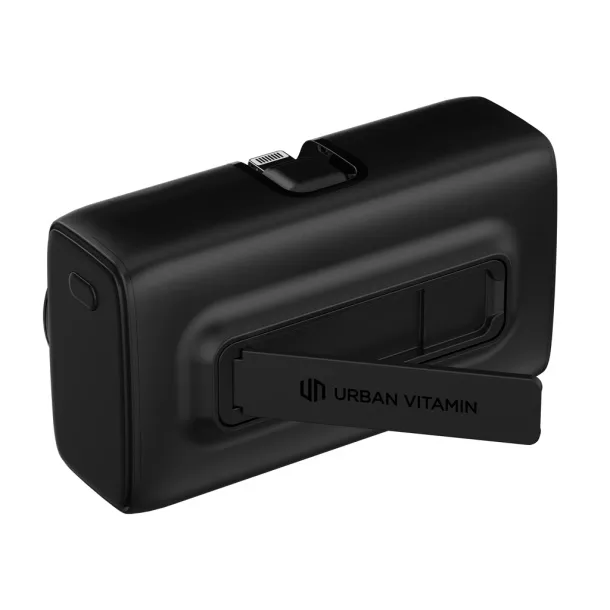 Urban Vitamin San Diego prijenosna baterija od RCS rplastike - 20 W, 5 000 mAh - Urban Vitamin Crna