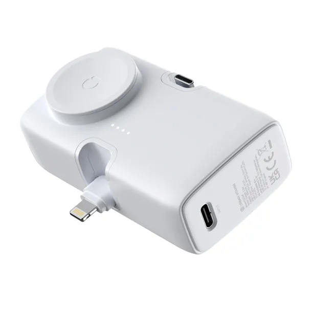 Urban Vitamin San Diego RCS rplastic 20W PD powerbank - Urban Vitamin White 