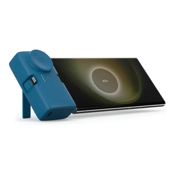 Urban Vitamin San Diego prijenosna baterija od RCS rplastike - 20 W, 5 000 mAh - Urban Vitamin Plava
