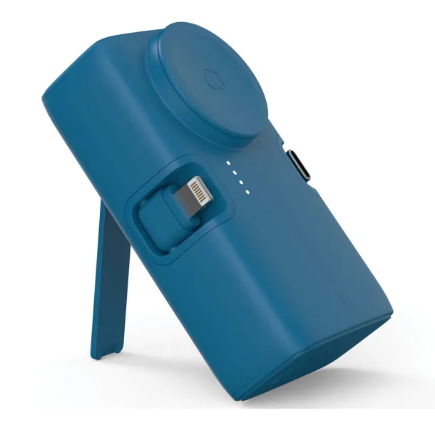 Urban Vitamin San Diego prijenosna baterija od RCS rplastike - 20 W, 5 000 mAh - Urban Vitamin Plava