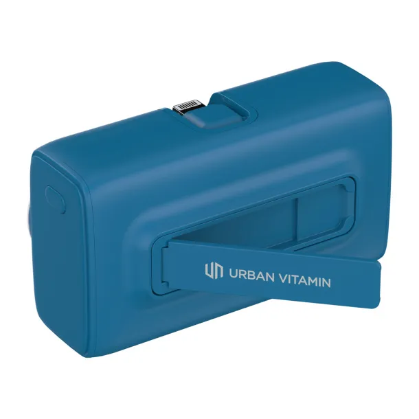 Urban Vitamin San Diego prijenosna baterija od RCS rplastike - 20 W, 5 000 mAh - Urban Vitamin Plava