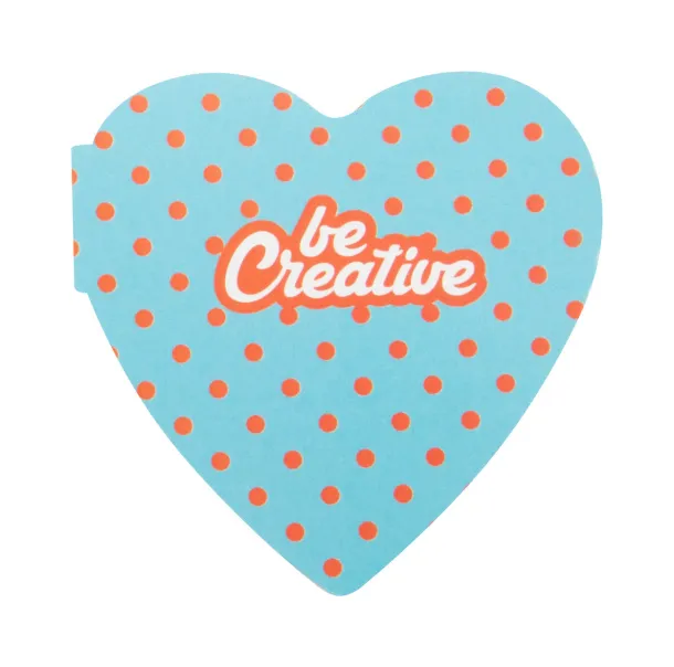 CreaStick Heart personalizirane ljepljive bilješke Bijela