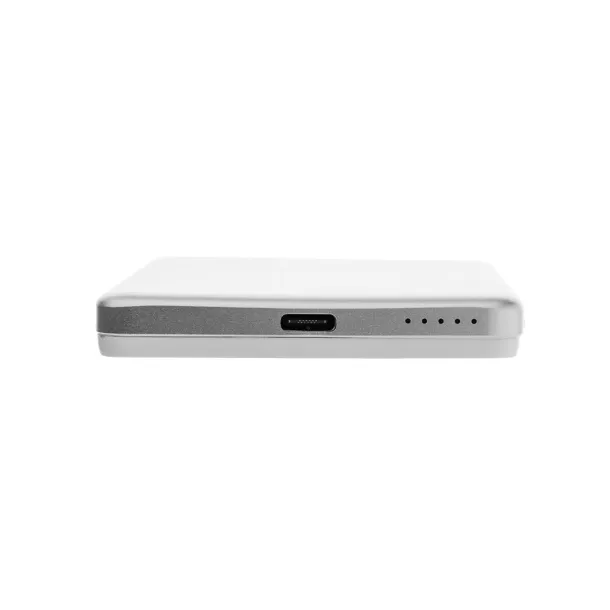Orion magnetna prijenosna baterija od 5.000 mAh 5W od RCS recikliranog aluminija - XD Collection Srebrna 