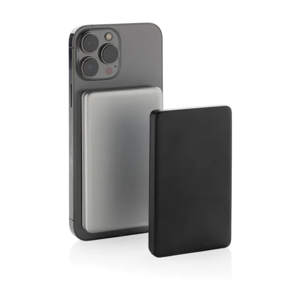 Orion magnetna prijenosna baterija od 5.000 mAh 5W od RCS recikliranog aluminija - XD Collection Srebrna 