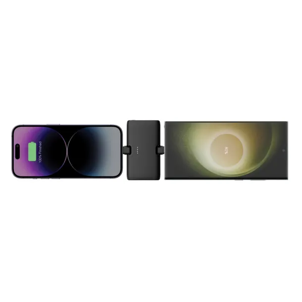 Urban Vitamin Los Angeles prijenosna baterija od RCS rplastike - 20 W, 5 000 mAh - Urban Vitamin Crna