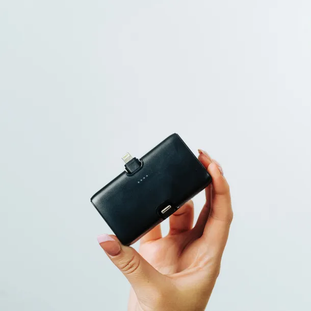 Urban Vitamin Los Angeles prijenosna baterija od RCS rplastike - 20 W, 5 000 mAh - Urban Vitamin Crna