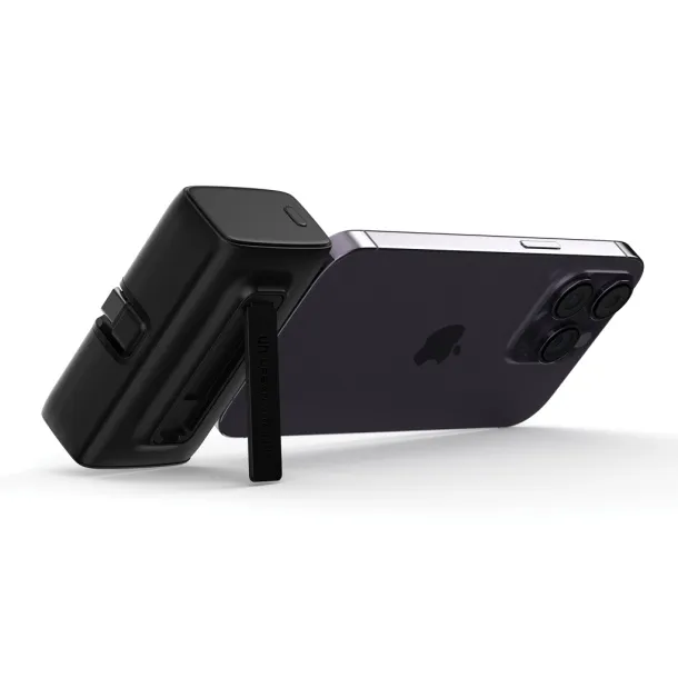 Urban Vitamin Los Angeles prijenosna baterija od RCS rplastike - 20 W, 5 000 mAh - Urban Vitamin Crna