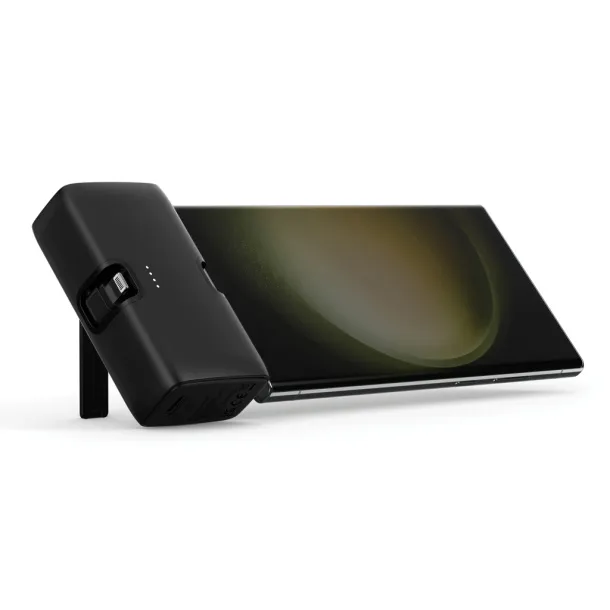 Urban Vitamin Los Angeles prijenosna baterija od RCS rplastike - 20 W, 5 000 mAh - Urban Vitamin Crna