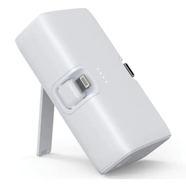 Urban Vitamin Los Angeles prijenosna baterija od RCS rplastike - 20 W, 5 000 mAh - Urban Vitamin Bijela