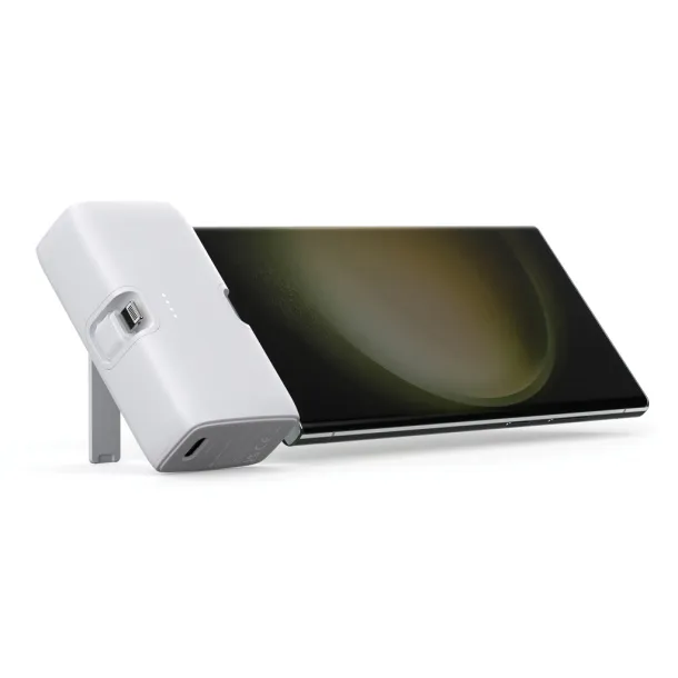 Urban Vitamin Los Angeles prijenosna baterija od RCS rplastike - 20 W, 5 000 mAh - Urban Vitamin Bijela