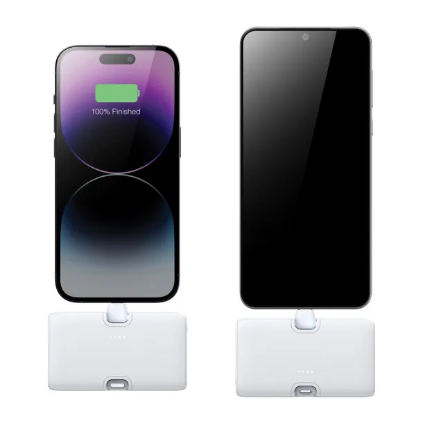 Urban Vitamin Los Angeles prijenosna baterija 20W od RCS rplastike 5.000 mAh - Urban Vitamin Bijela 
