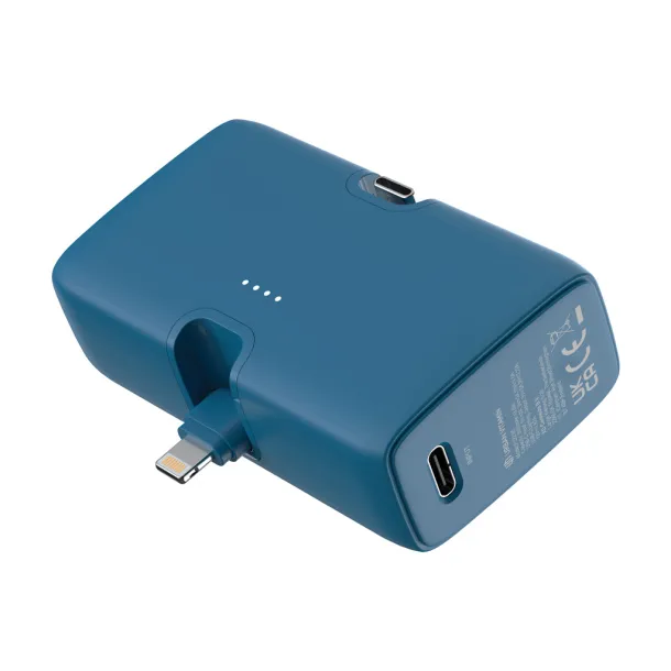 Urban Vitamin Los Angeles prijenosna baterija 20W od RCS rplastike 5.000 mAh - Urban Vitamin blue 