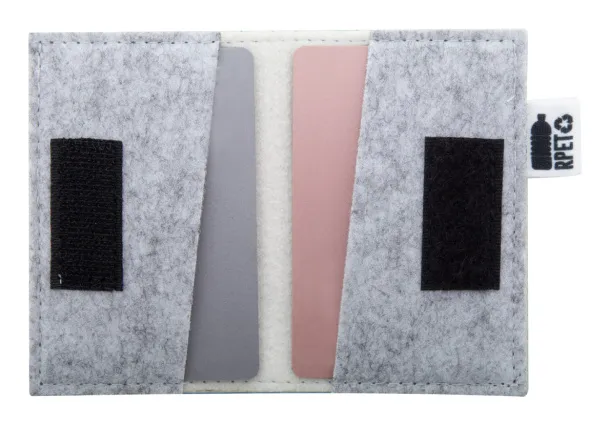 CreaFelt Card Plus custom credit card holder White Grey