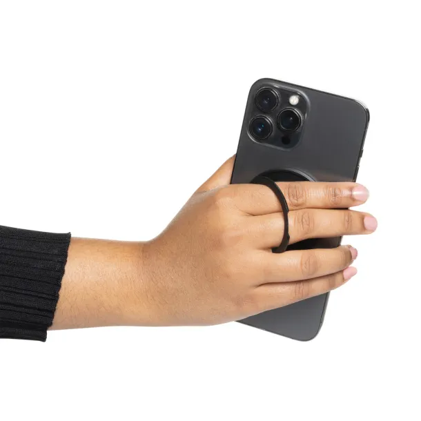 Terra Magnetic RCS rplastic magnetic phone holder with ring - XD Xclusive Grey 