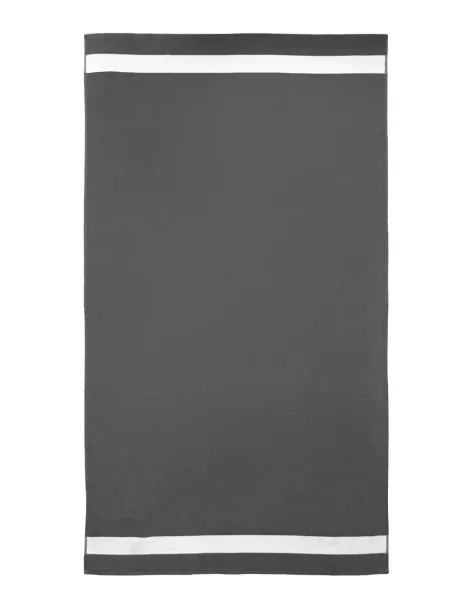  OLIMA VELOUR BEACH TOWEL 400 g/m2 - Olima Charcoal Grey
