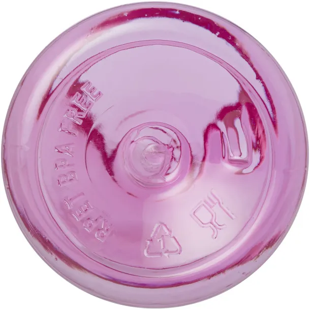Bodhi 500 ml RPET water bottle Transparent pink