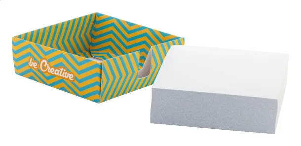 Notty custom memo cube White