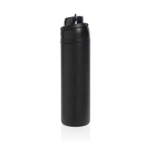 Omni Sip RCS certificirana boca od recikliranog nehrđajućeg čelika, 700 ml - XD Collection Crna 