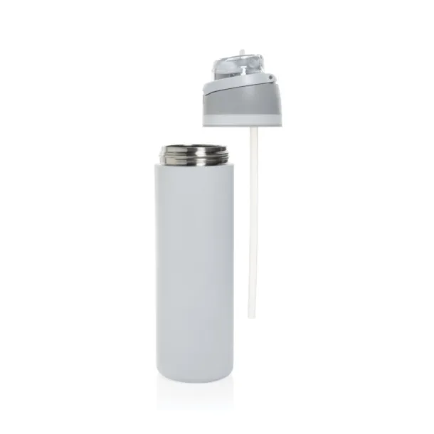 Omni Sip RCS certificirana boca od recikliranog nehrđajućeg čelika, 700 ml - XD Collection Bijela 