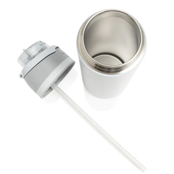 Omni Sip RCS certificirana boca od recikliranog nehrđajućeg čelika, 700 ml - XD Collection Bijela 