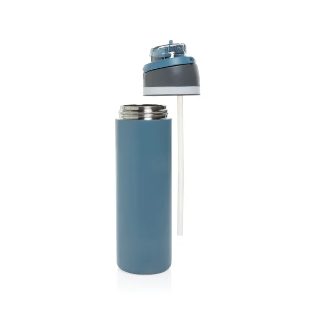 Omni Sip RCS certificirana boca od recikliranog nehrđajućeg čelika, 700 ml - XD Collection blue 