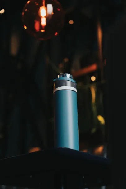 Omni Sip RCS certified re-steel lockable bottle 700ml - XD Collection blue, black