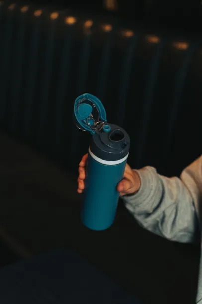 Omni Sip RCS certificirana boca od recikliranog nehrđajućeg čelika, 700 ml - XD Collection blue, black