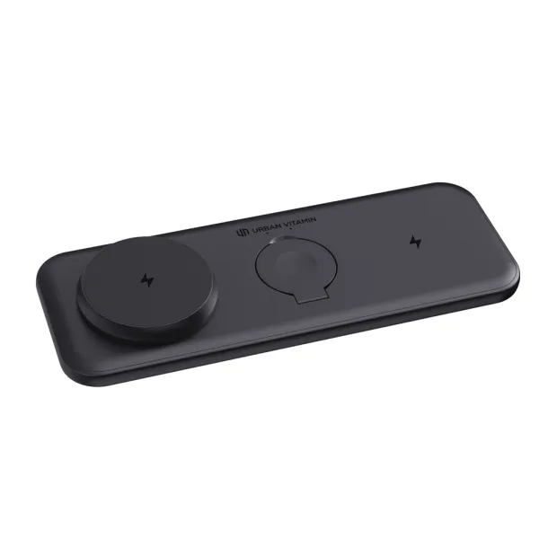 Urban Vitamin Torrance RCS 3 in 1 magnetic 15W charger - Urban Vitamin Black 