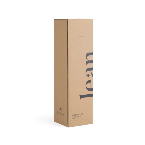 VINGA Lean RCS RPET boca za vodu, 800ml - Vinga Prozirno 